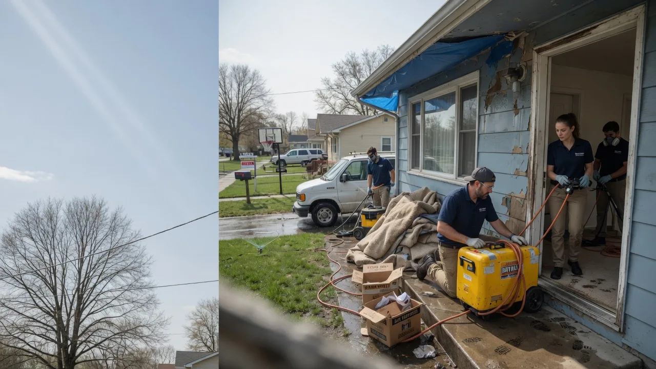 Basement Flood Cleanup in Kendall, WI near me